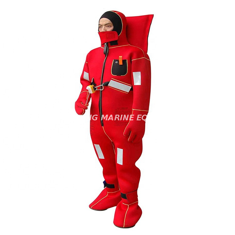 CR Neoprene Material Type II Immersion Suit without a Lifejacket