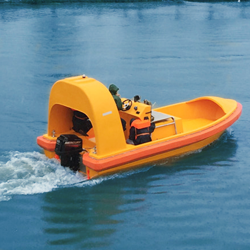 Our Fast Rescue Boat And Davit Are Ready for Transport To The Port And Sent To The Netherlands