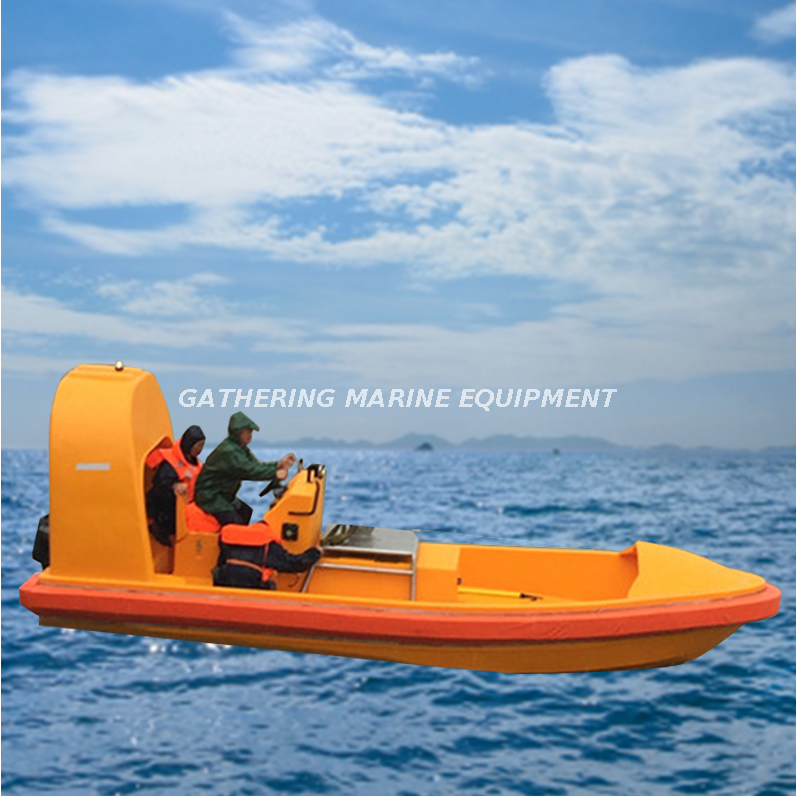 Solas 6 Person GPR Open type Rescue Life Boat
