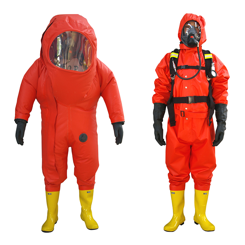 Professional Chemical Protection Suit Coverall