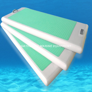 Inflatable Floating Water Yoga Mat For Floating Water Sports