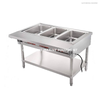 Commercial Stainless Steel Electric Steam Heating Table 