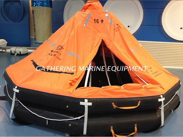  davit-lauched life raft