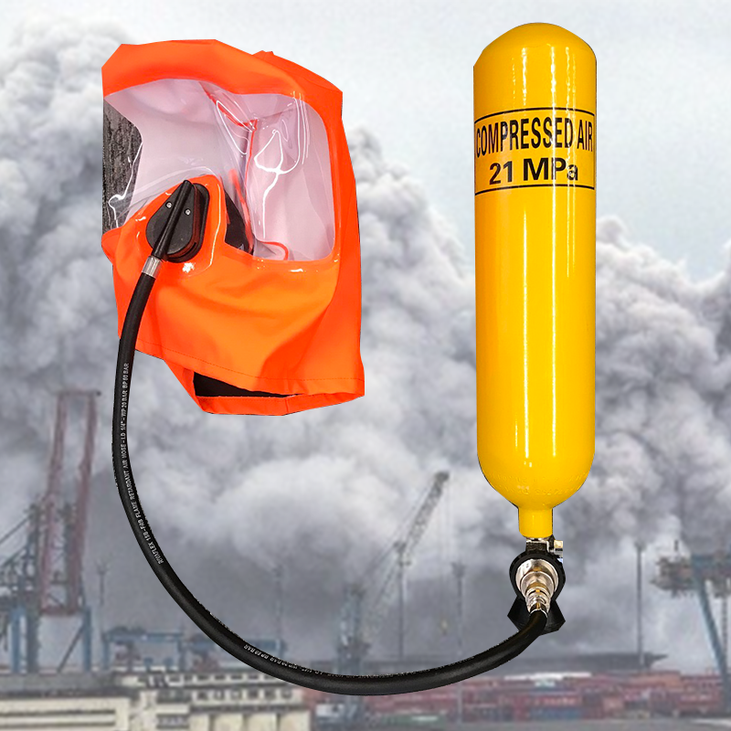 Portable Emergency Escape Breathing Device
