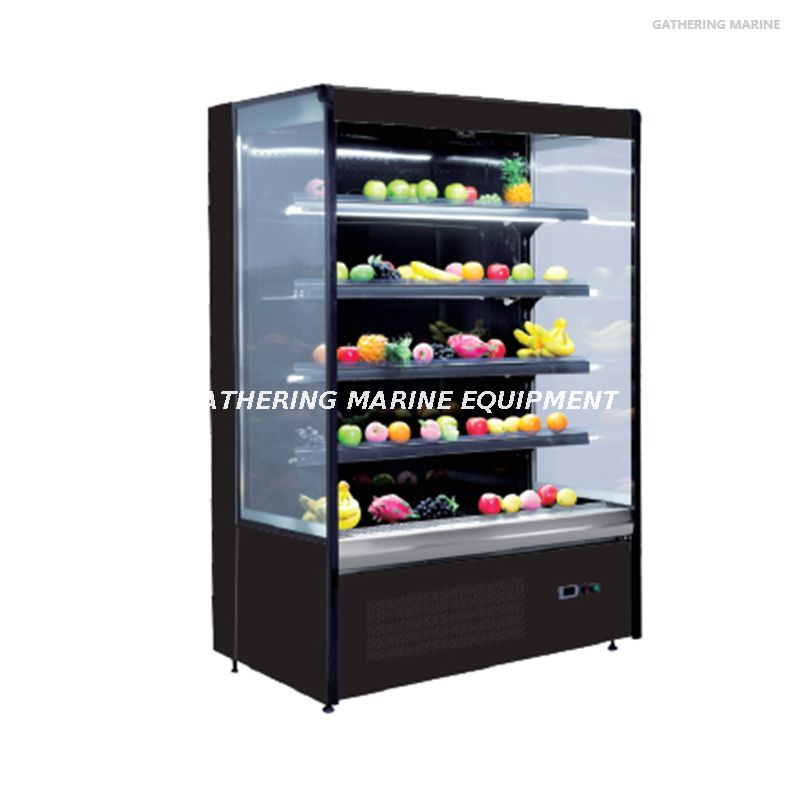 Marine Air Cooling Open Refrigerated Display Cabinet 