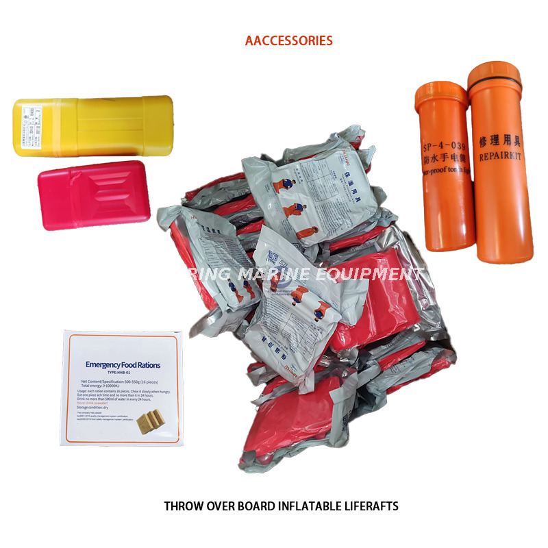 Marine Emergency Equipment ​SOLAS A Type-10 Person Self-Righting Inflatable Life Raft Liferaft