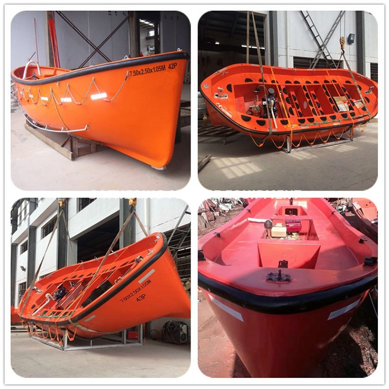 Open lifeboat