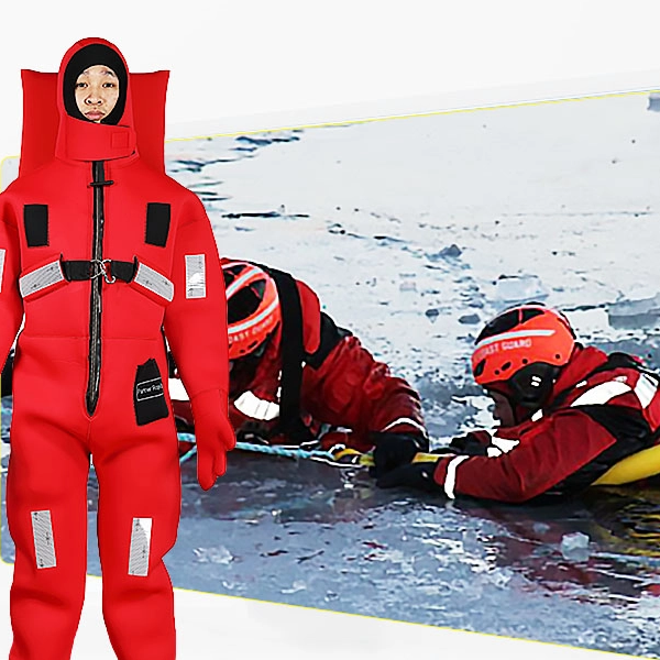 How to maintain an immersion suit