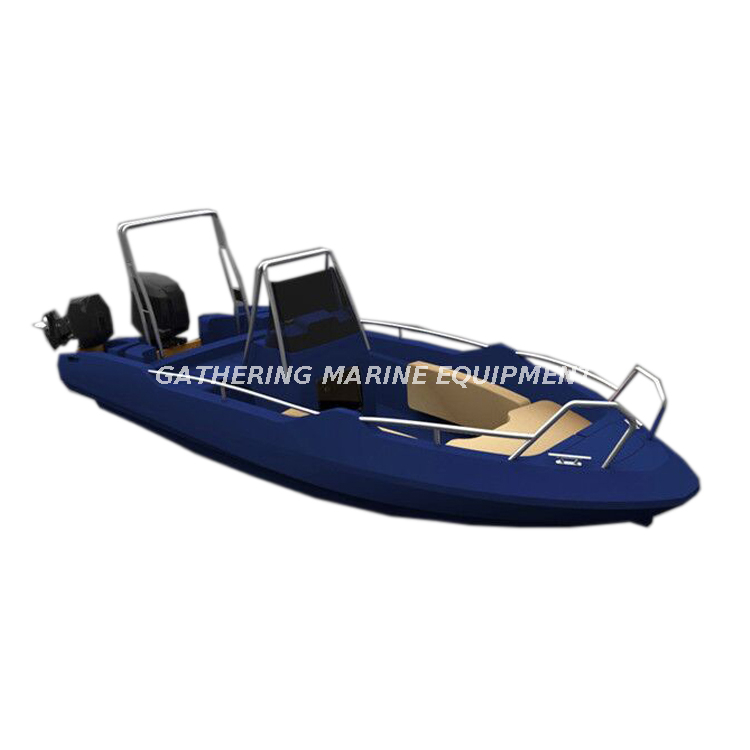 Plastic Boat PE Boat Rowing Durable Polyethylene Boat For Fishing River