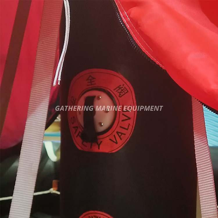 Davit Launched Inflatable Life Raft
