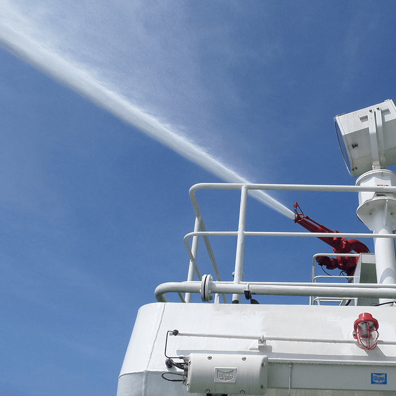 Marine external fire protection system: an important guarantee for maritime safety
