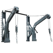 China Gathering Marine Totally Enclosed Lifeboat Davit Gravity type Davits 