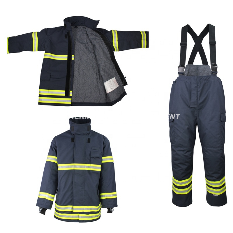 EN469 Certified Fire Suit Fire Retardant Fireman Uniform - Buy EN469 ...