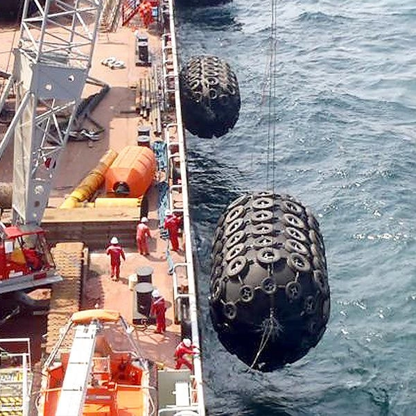 Practical Application Cases of Yokohama Marine Fenders