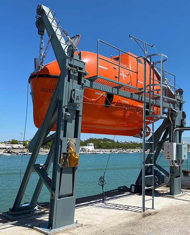 Spain Crew Training Center- Lifeboat & Rescue Boat