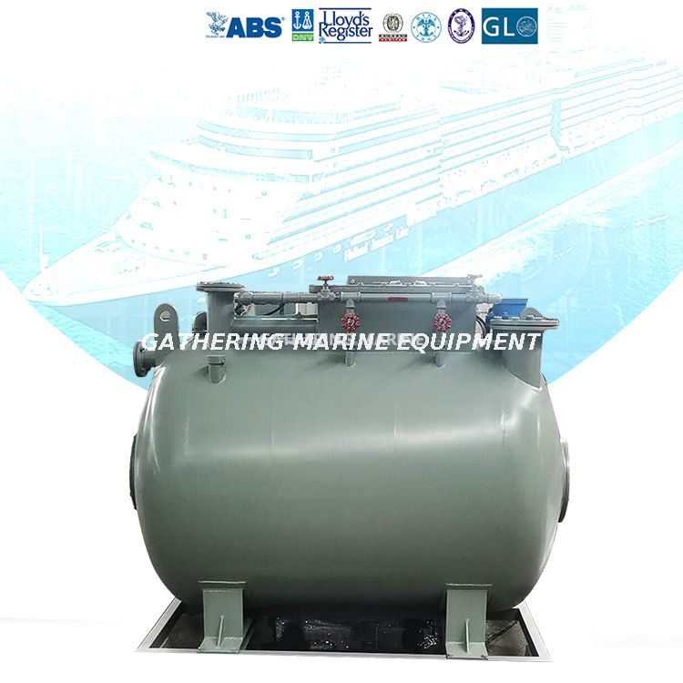 Automatically Controlled Black Water And Grey Water Purification Device for Small Ships