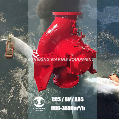 Cast Iron Diesel Fire Pump Portable Fire Fighting Water Pump with CCS/BV