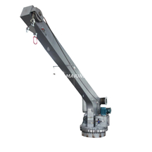 Single Arm Slewing Davit SOLAS Rescue Boat Davit with Certification