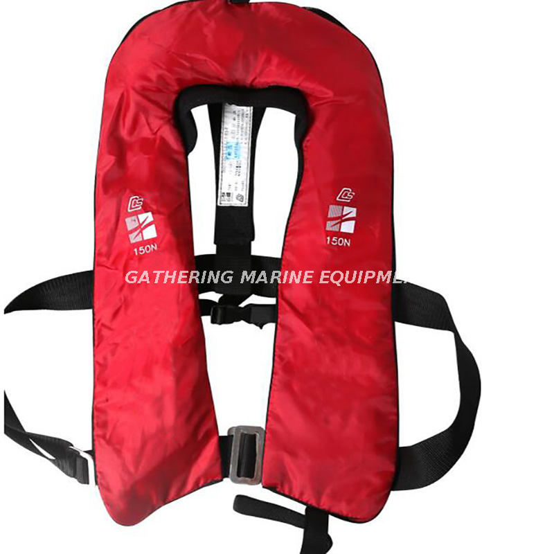 thumbnail image 2 of Pfd Adult Kayak Accessories B.Marine S-Tube Resuasable Manual Inflatable S, Vest, Belt For Water Sports. Life Tube, Buoyancy For Individuals Weighing Up Life Jacket 2 of 14
