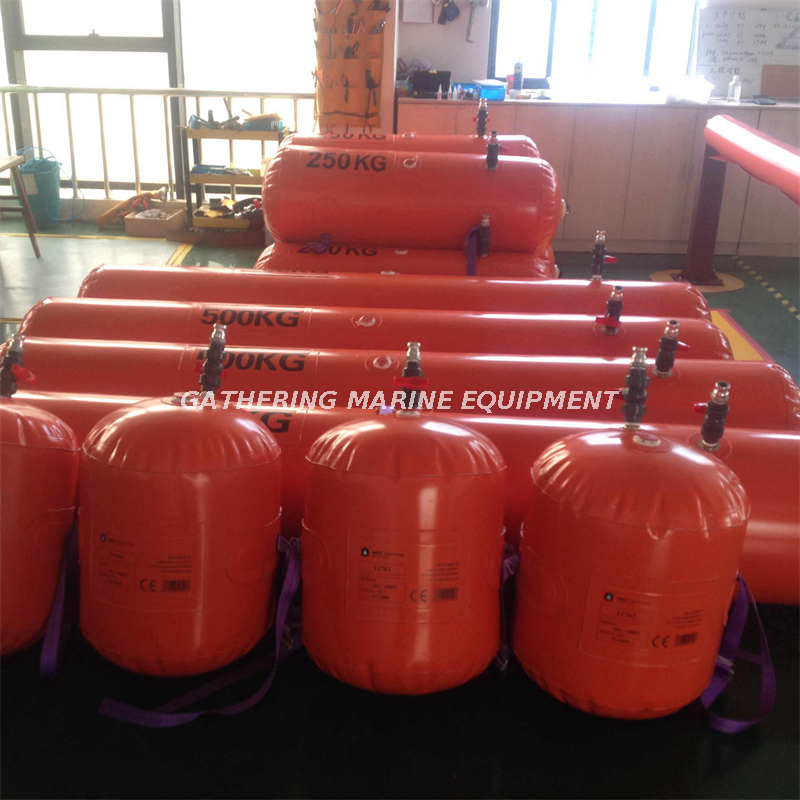 Lifeboat Test Water Bags Closed weight bag for rescue boat and gangway Inspection