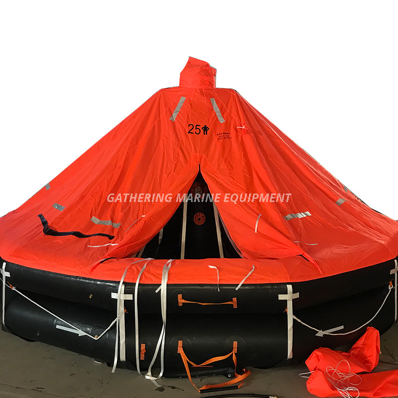Davit Launched Inflatable Life Raft