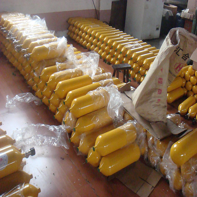 Spare 5L / 6L / 6.8L Compressed Air Cylinder for Air Breathing Apparatus self-contained air breathing apparatus