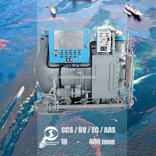Automatically Controlled Black Water And Grey Water Purification Device for Small Ships