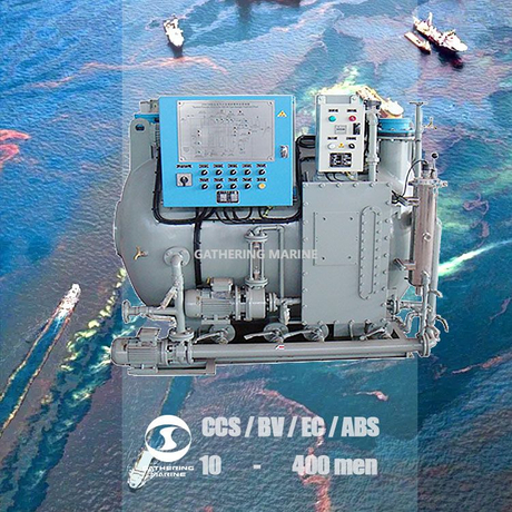 Automatically Controlled Black Water And Grey Water Purification Device for Small Ships