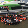 Open Reversible Solas Inflatable Life Raft