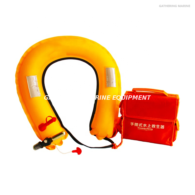 CE Automatic Inflatable Life Buoy Throwing Life Buoys