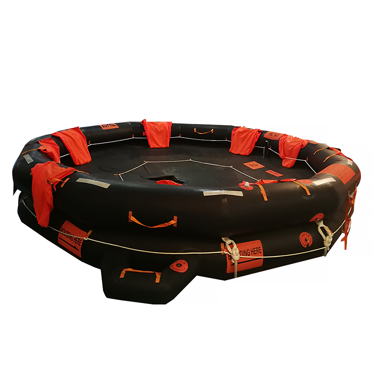 开敞式两面可用救生筏