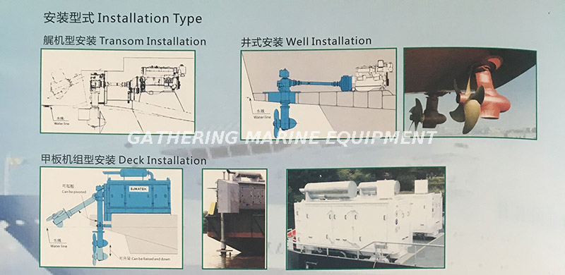 Installation type of Azimuth Thruster