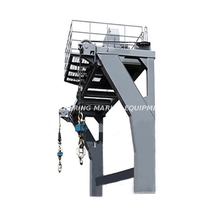 Offshore Platform Type Davit Enclosed Lifeboat Davit with Certification