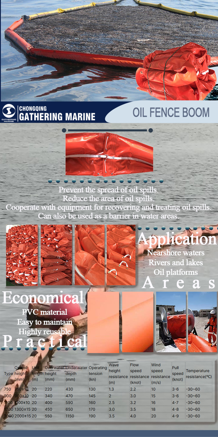 oil fence boom4