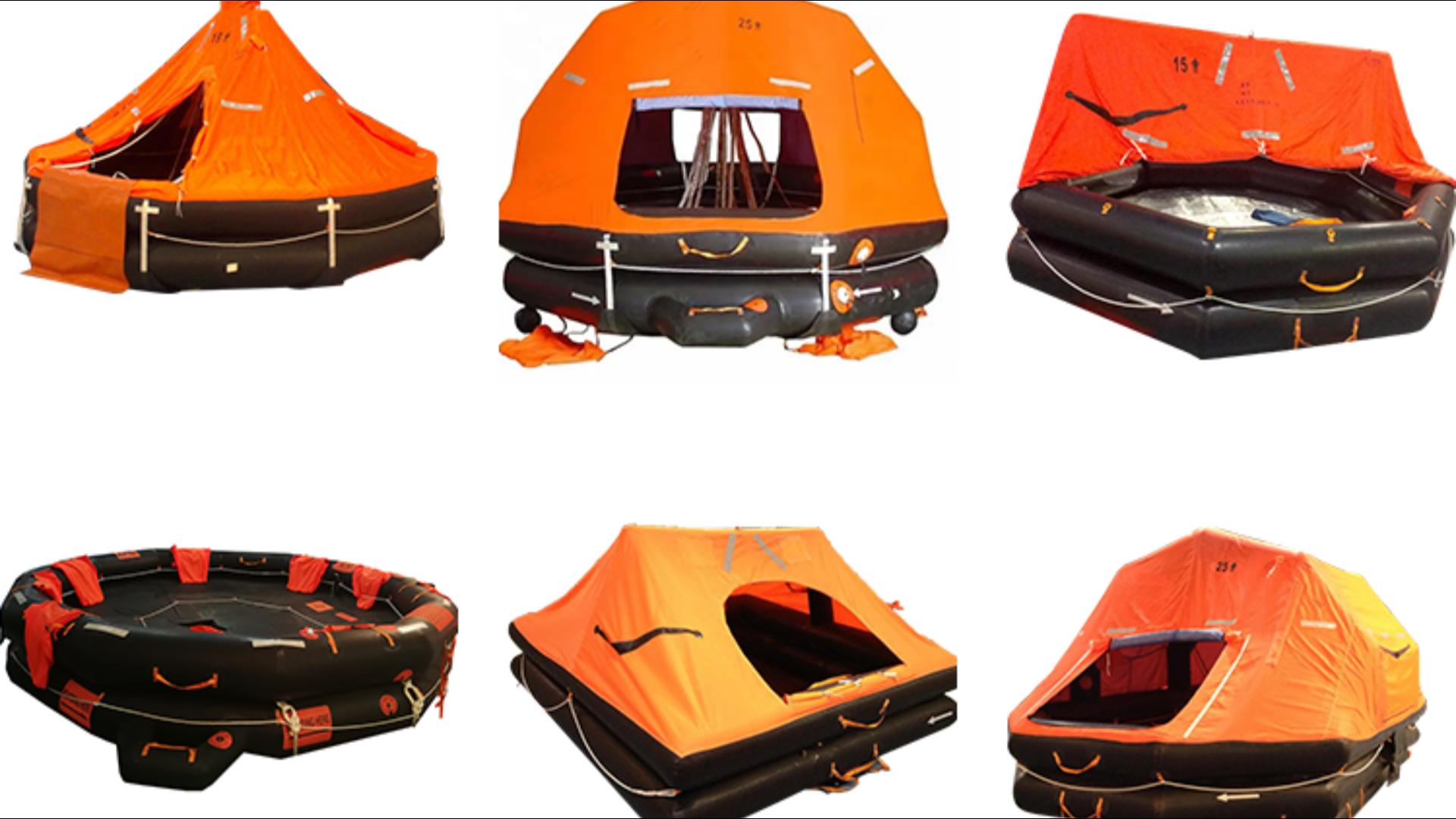 What Types of Life Rafts Do We Offer?