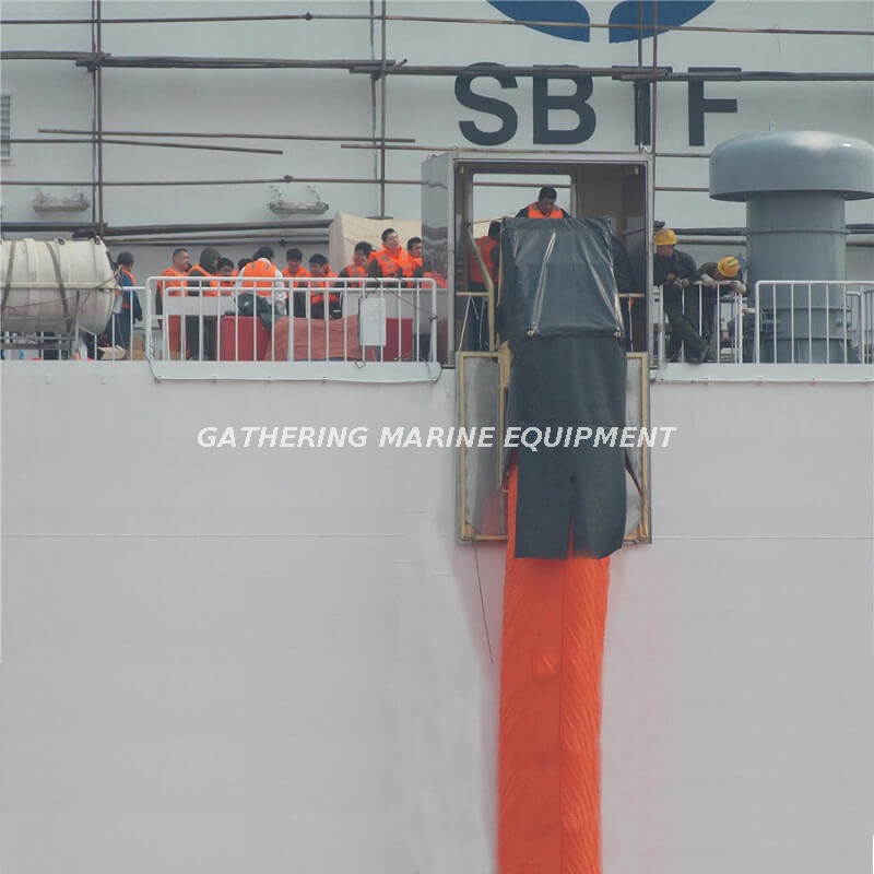 Marine Evacuation Chute System Single Slide Vertical MES Ship Evacuation Device
