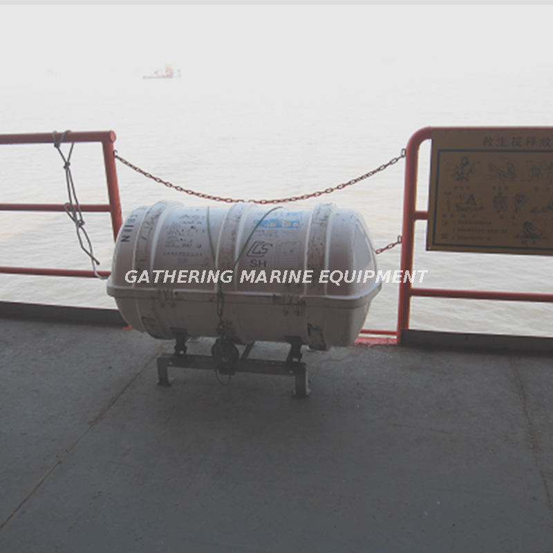 Marine Fiber Glass Life Raft Container