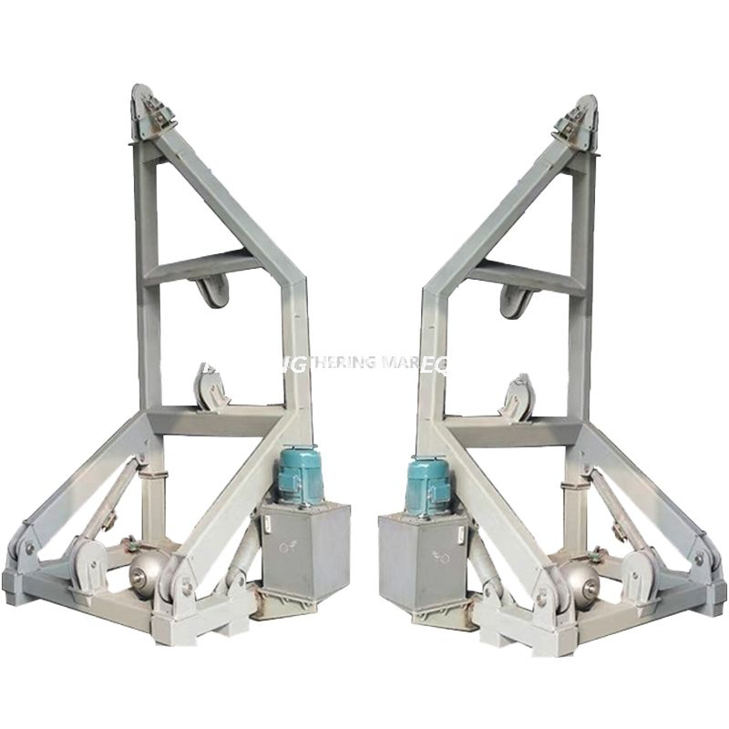 Rescue Boat Launching Appliance A Type Electric and Hydraulic Davit 