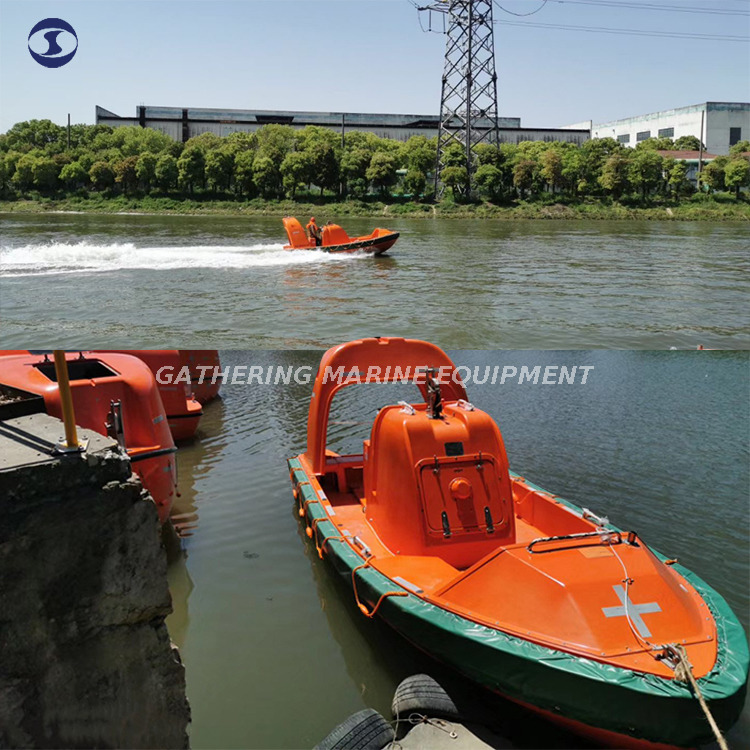 Fiberglass FRC SOLAS Fast Rescue Boat for 6~15 Persons