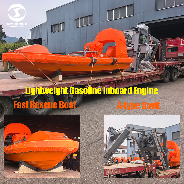 What Are The Current Mainstream Configurations for Rescue Boats And Davits?