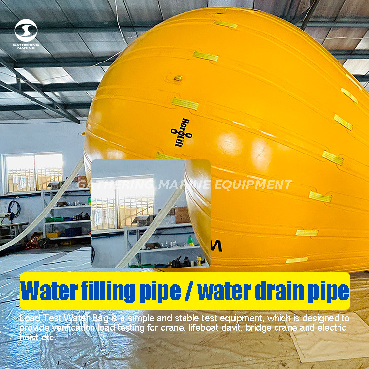 Crane Load Test Water Bags Marine Proof Life Test Weight Bags Ship Water Bag Marine Bag